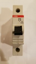ABB Circuit Breaker, S 261-D 50 GH S261 0001 R0501, 50A, D Curve (New Old Stock)