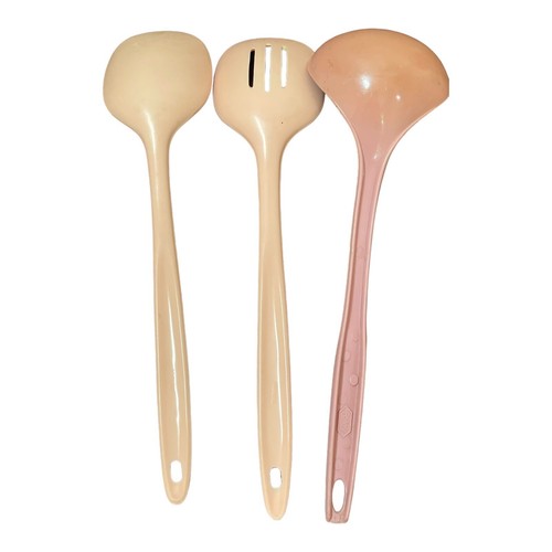 Vintage Pink Kitchen Utensils Lot Of 7 Set Foley Soup Ladle, Rogers And Tao Hong - Picture 9 of 9