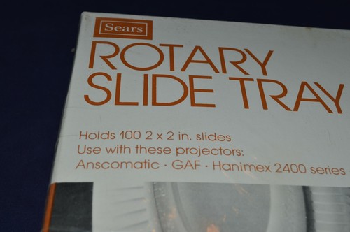 SEARS ROTARY SLIDE TRAY 9902 NEW IN PLASTIC - Picture 2 of 8