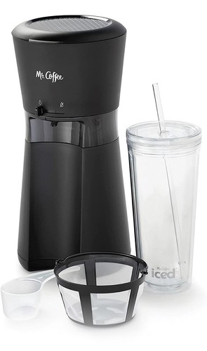 Mr. Coffee Iced Coffee Maker with 22oz Reusable Tumbler and Coffee Filter NEW! - Picture 2 of 5