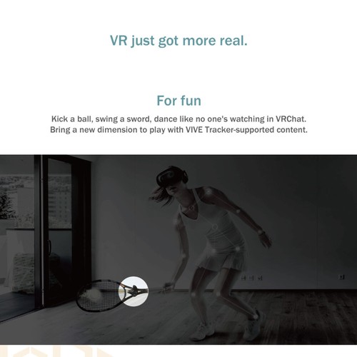 Original HTC Official VIVE Tracker 3.0 (2021 New Version) - Black - Picture 13 of 16