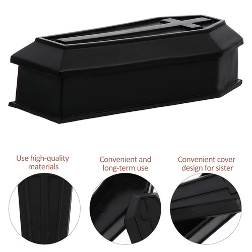 Creative Haunted House Prop Prank Prop Halloween Coffin Decor Coffin Ornament - Bild 6 von 12