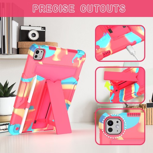 Case for iPad (A16) 11th 11 inch 2025/iPad 10th Gen Shockproof Stand Full Body - Picture 30 of 81