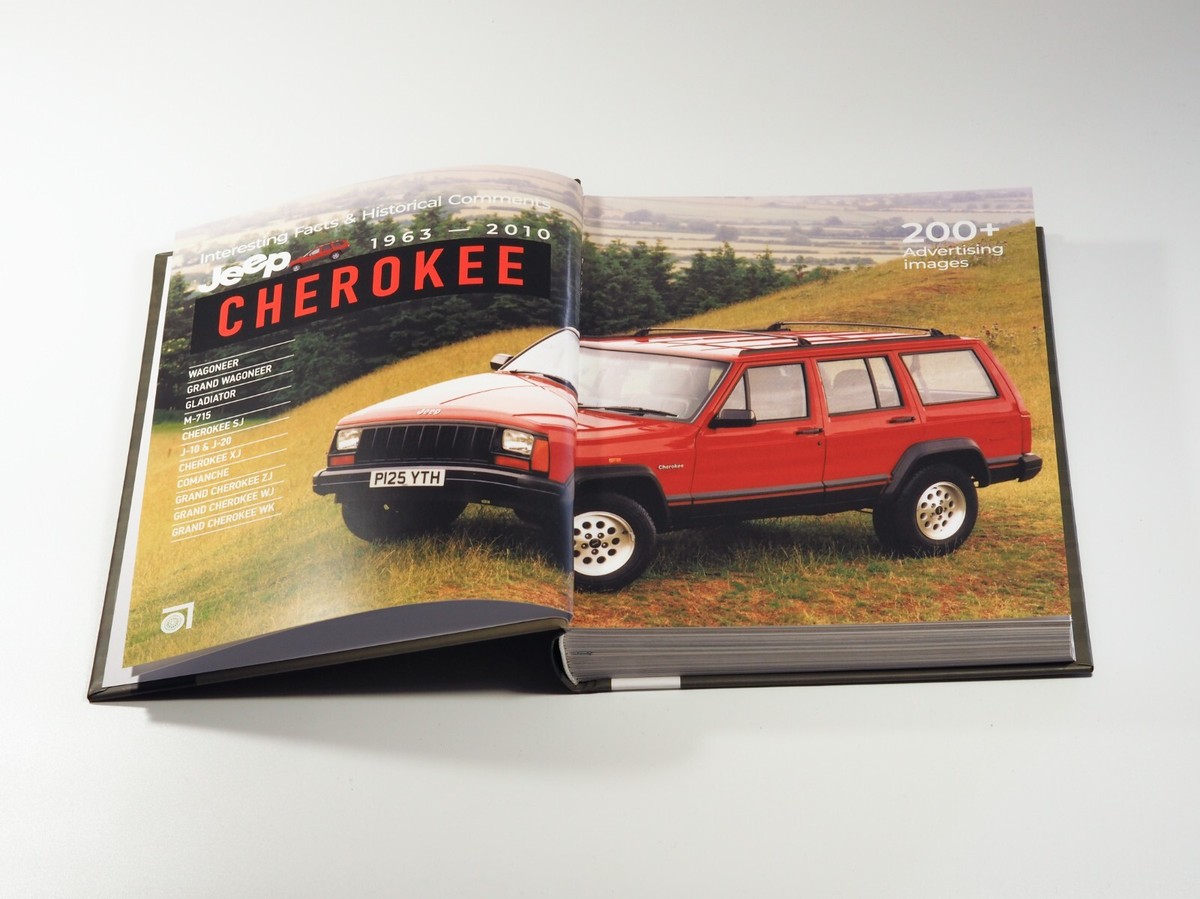 Book about Jeep Cherokee Hard cover book - Car's history | eBay