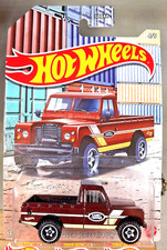 2021 Hot Wheels Pick Up Truck Series 4/5 LAND ROVER SERIES lll PICKUP Maroon