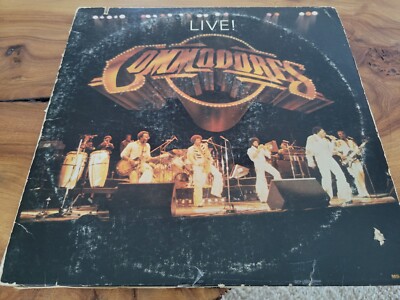 The Commodores. LIVE. LP