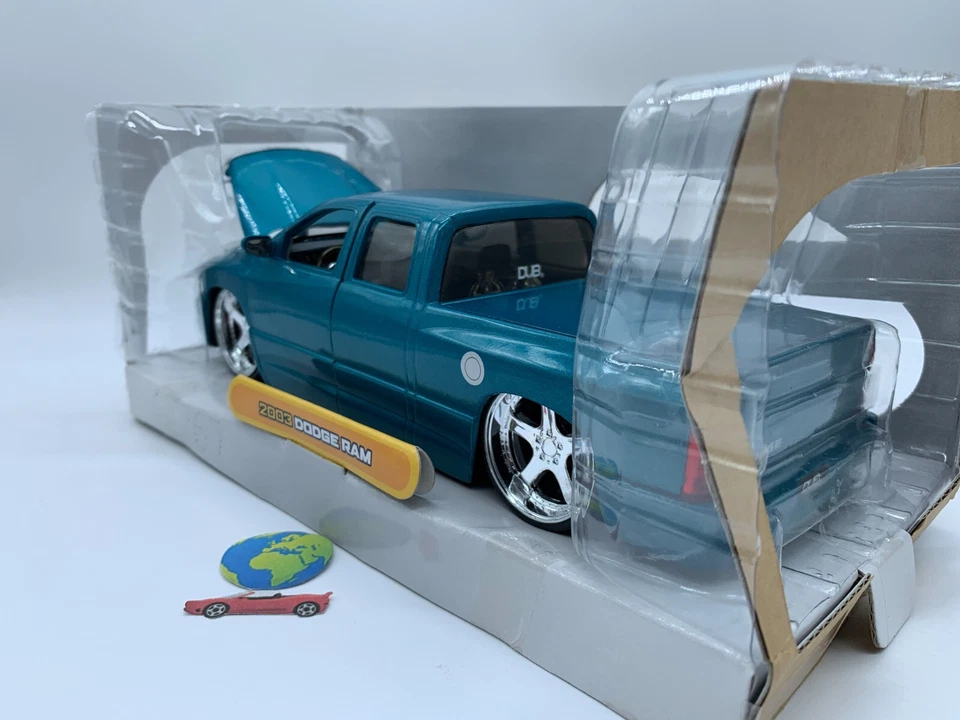 Jada Dodge Ram 2003 ,modello in scala 1:24 - 1:25, (1889) , vintage - Immagine 4 di 4
