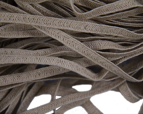 Brown Braid Trim - Woven Ribbon 9mm Millinery Hats Making Crafts Aussie Seller - Picture 2 of 2