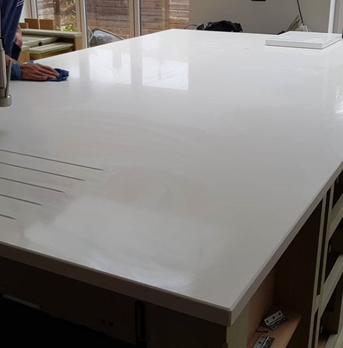 Carrara Quartz Worktop Sample Kitchen Worktop Granite Marble Worktops - Picture 4 of 7