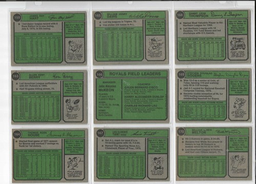 1974 Topps Baseball Cards Singles #101 to #200 - Picture 81 of 141