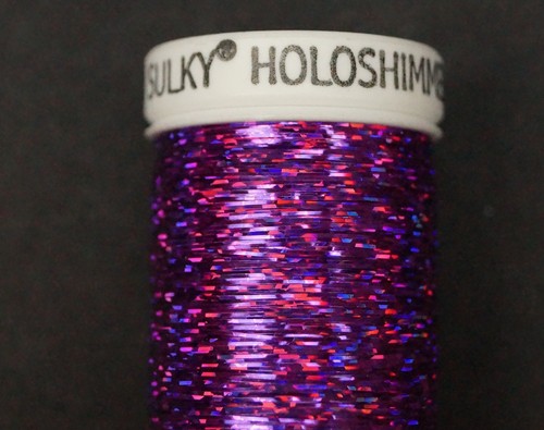 Sulky Holoshimmer Metallic Garn - Lila 6050 Kreatives Nähen/Fliegenbinden - Bild 5 von 8