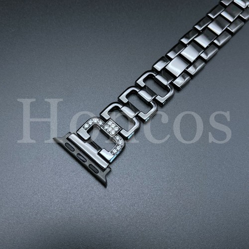 iWatch Band Bracelet For Apple Watch Luxury Metal Diamond Strap 38 40 42 44 45 - 第 3/16 張圖片