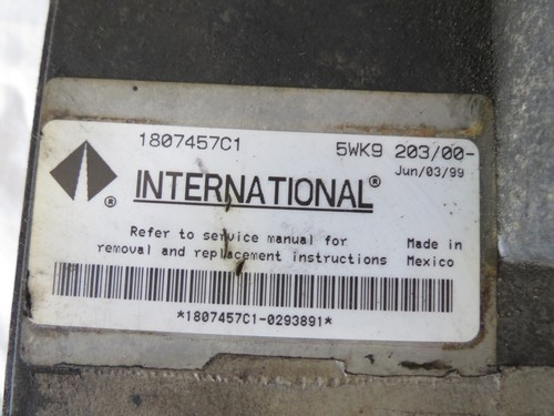 ✅ Computadora de control de motor diésel International DT466E ECU ECM Navistar 1807457C1 - Imagen 2 de 4
