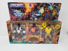 Masters Of The Universe - Sun Man & The Rulers Of The Sun! 3-Pack! *NEW/SEALED*