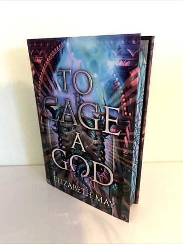 SIGNED NEW To Cage A God by Elizabeth May Illumicrate Limited Edition Book - Picture 1 of 4