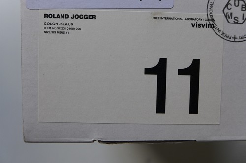 Visvim Roland Jogger Sneakers in Black Suede - US 8, 9, 10 & 11 - BNWB, RRP £980 - Picture 21 of 22