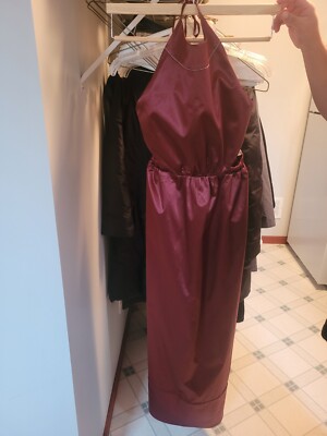 Staud Burgundy Merlot Evening Party Cocktail Dress Guest Size Small | eBay