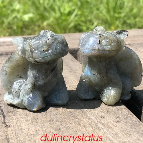 Carved Fly Dragon Skull Realistic Quartz Crystal Decoration Reiki Healing TOP! - Picture 45 of 51
