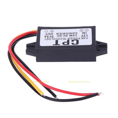 DC to DC Converter Regulator 12V to 5V 3A 15W Car LED Display Power Supply - Picture 9 of 12