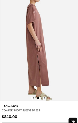 JAC+JACK COWPER SHORT SLEEVE DRESS SIZE 8 RRP$240 - Picture 2 of 7