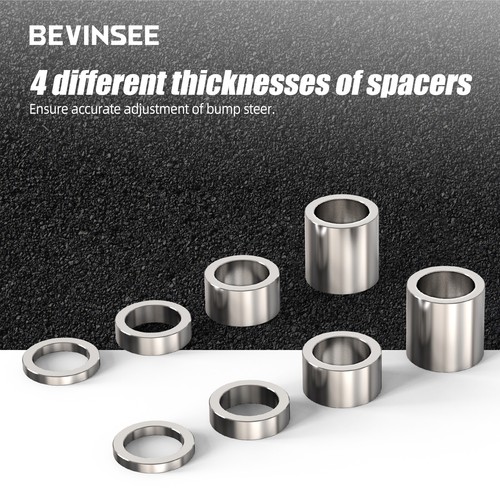 BEVINSEE For Mustang 1979-1993 Maximum Power Bump Steer Kit Power Rack Bumpsteer - Picture 7 of 12