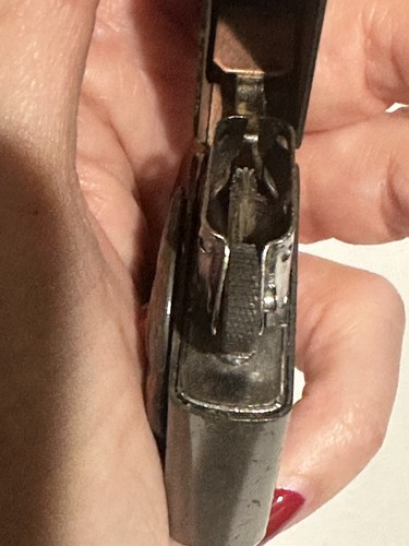 Excellency Bald Eagle Lighter Korea P II VTG Red Eye - Picture 8 of 9