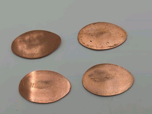 Juego de 4 centavos de cobre prensados alargados Shark Reef Mandalay Bay #2 LAS VEGAS NV - Imagen 2 de 2