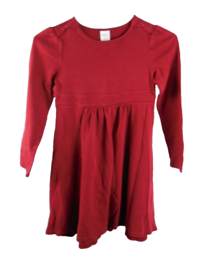 Vintage 2000's Gymboree Girl’s Red Long Sleeve Dress Size 8 - EUC - Picture 1 of 17