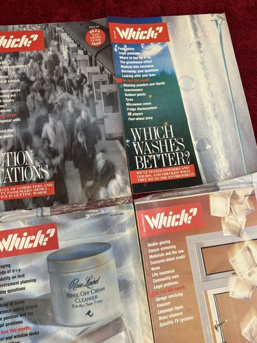 Which? Magazine Bundle x11 1990 Jan to June Aug to Dec Vintage Retro Collectible - Picture 6 of 12