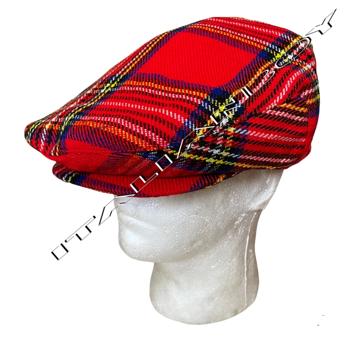 ROYAL STEWART Tartan Old Man Style Man s cap One Size eBay