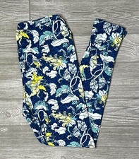 NEW Vintage LuLaRoe TC Tall  Curvy Leggings Multicolored Abstract Floral