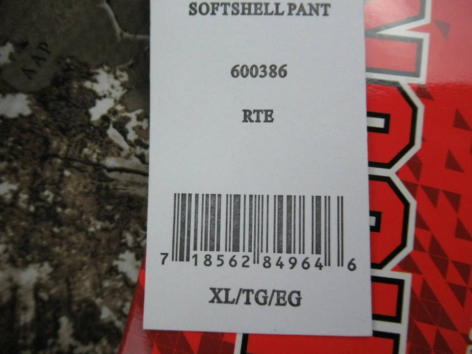 Rocky Men's Softshell MaxProtect Level 3 Camo Pants Scent IQ Hunting Size XL - Image 4 of 4