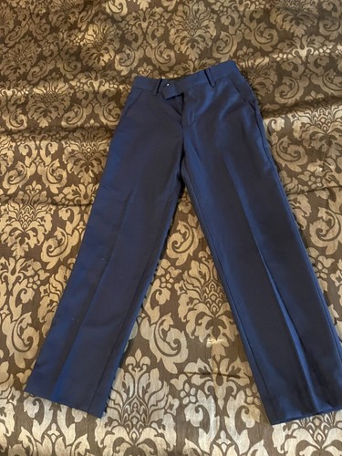 Calvin Klein Navy Blue Dress Pants Size 8 Regular - Picture 1 of 4