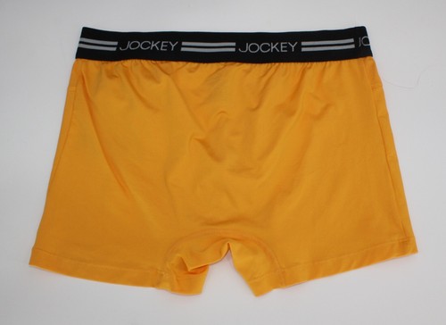 New 3 JOCKEY Athletic COOLING MESH BOXER BRIEF 8036 BLUE YELLOW SPLATTER MEDIUM - Picture 4 of 5