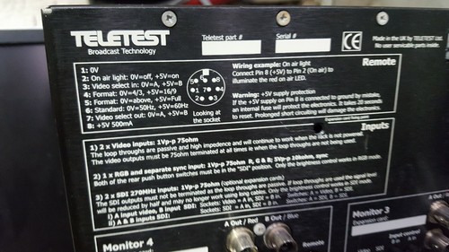 TELETEST OZR4400 LONG MONITOR (R1S-1.2) - Imagen 6 de 7