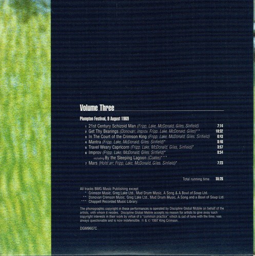 King Crimson - Epitaph 4CD Box Set - Picture 8 of 11