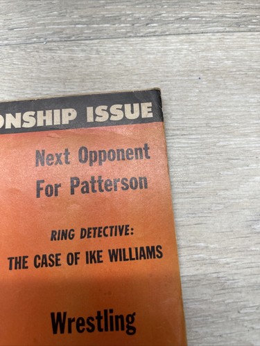 Tom McNeeley September 1961 The RING Boxing Magazine Good - Bild 4 von 8