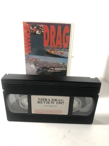 NHRA Drag Review 1997 VHS Tape - Duke Video - American Hot Rod - Imagen 5 de 7
