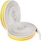 Tebrun 2X Window Draught Excluder Tape, Self-Adhesive Strip Type D, Draft Seal