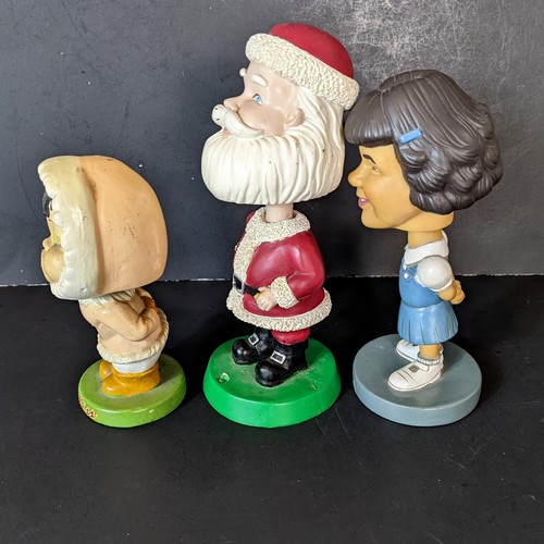 Bobblehead Santa Darla Little Rascals and Eskimo Let's Kiss - Picture 5 of 9