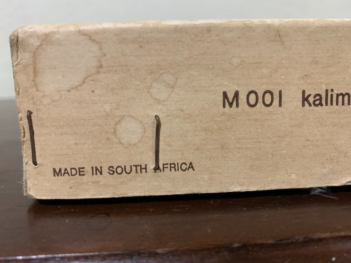 Vintage Hugh Tracey Treble Kalimba 17 Notes Musical