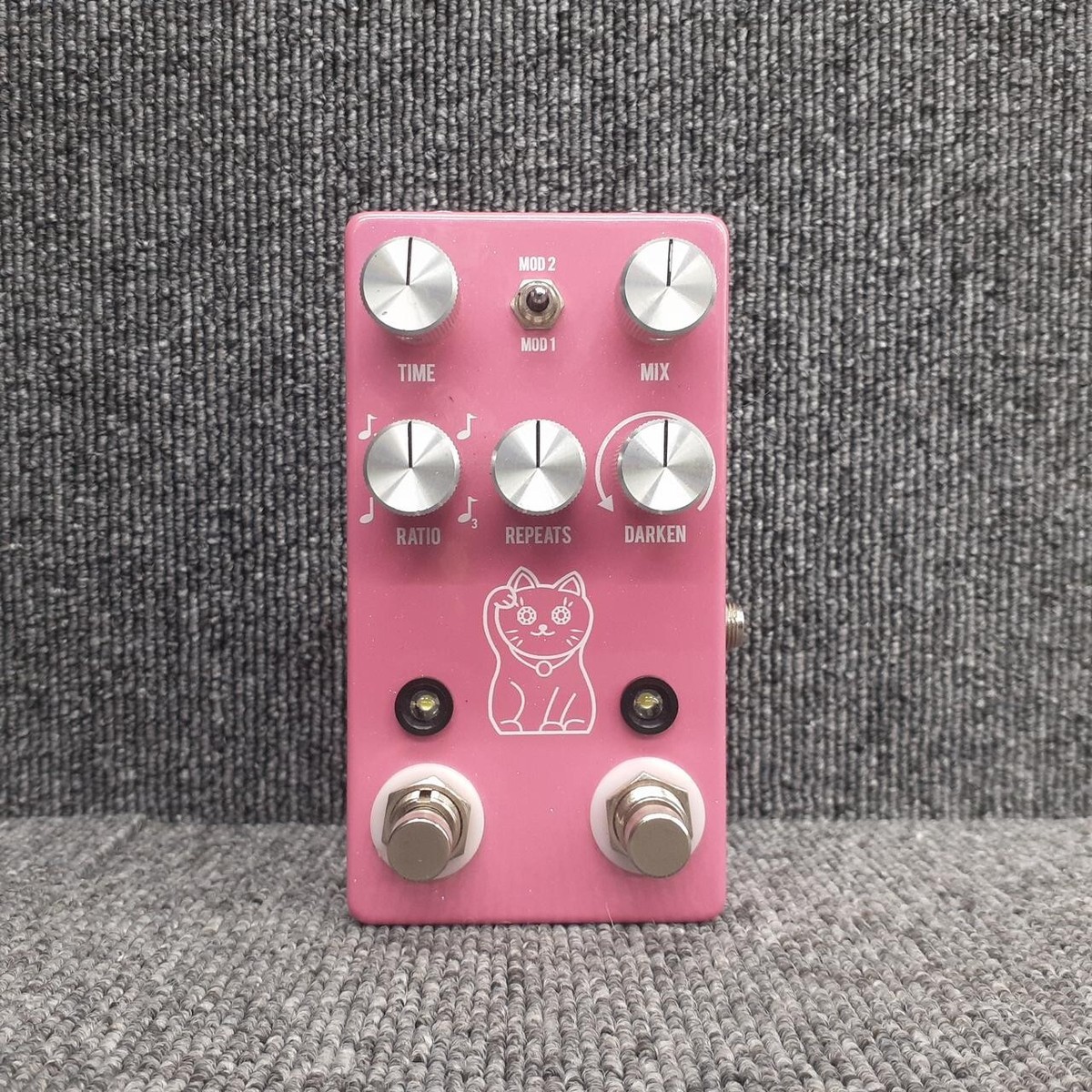 JHS PEDALS Lucky Cat Delay Guitar Effects Pedal From Japan