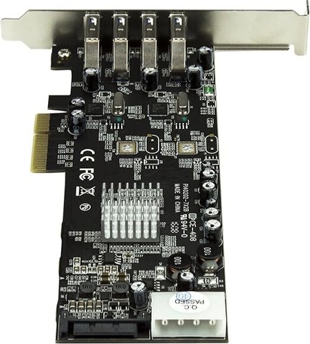StarTech Carte Adaptateur PCI SuperSpeed USB 3.0 4 Ports avec Alimentation SATA / SP4 - Photo 3/5