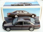 BMW 7 Series 740i Sedan 1994-1998 E38, Navarra Purple Metallic, Minichamps M. 1:24
