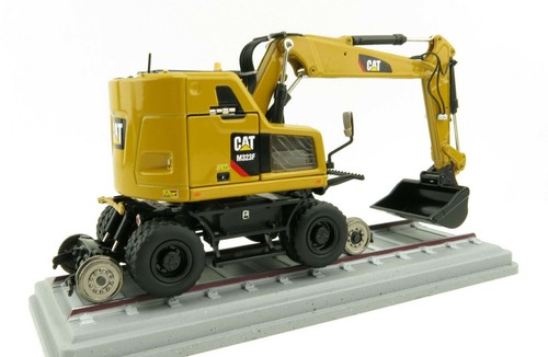 Diecast Masters 85662 - M323F Railroad Wheel SY Excavator CAT Colors Scale 1:50 - Picture 8 of 11