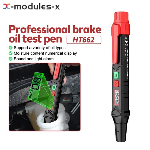 Auto Digital Brake Fluid Liquid Oil Moisture Tester Pen Car Testing Tool DOT3-5 - Bild 1 von 13