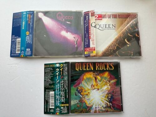 QUEEN Queen CD 3 zestaw roboczy z JPN obi QUEEN ROCKS Queen of Horror PAUL RODGERS - Zdjęcie 1 z 13