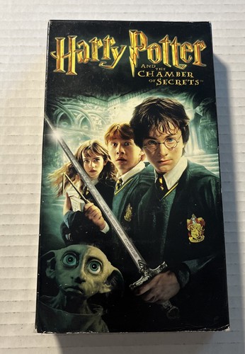Harry Potter And The Chamber Of Secrets VHS 2003 Warner Home Video- Tested - Picture 1 of 8