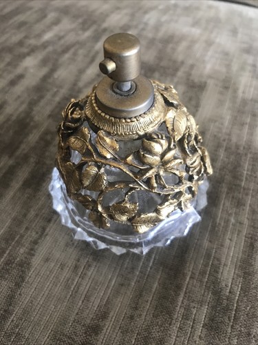 ! Matson Gold Roses Dresser Vanity Set 5 Pieces - Picture 7 of 9