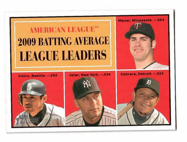 2010 Topps Heritage #1 - #225 - Finish Your Set - You Pick - Picture 42 of 218
